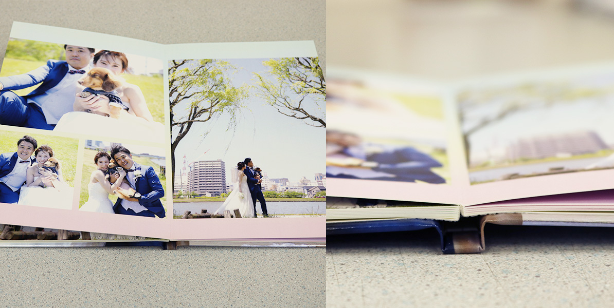 絵本・アルバムにぴったりなレイフラット製本